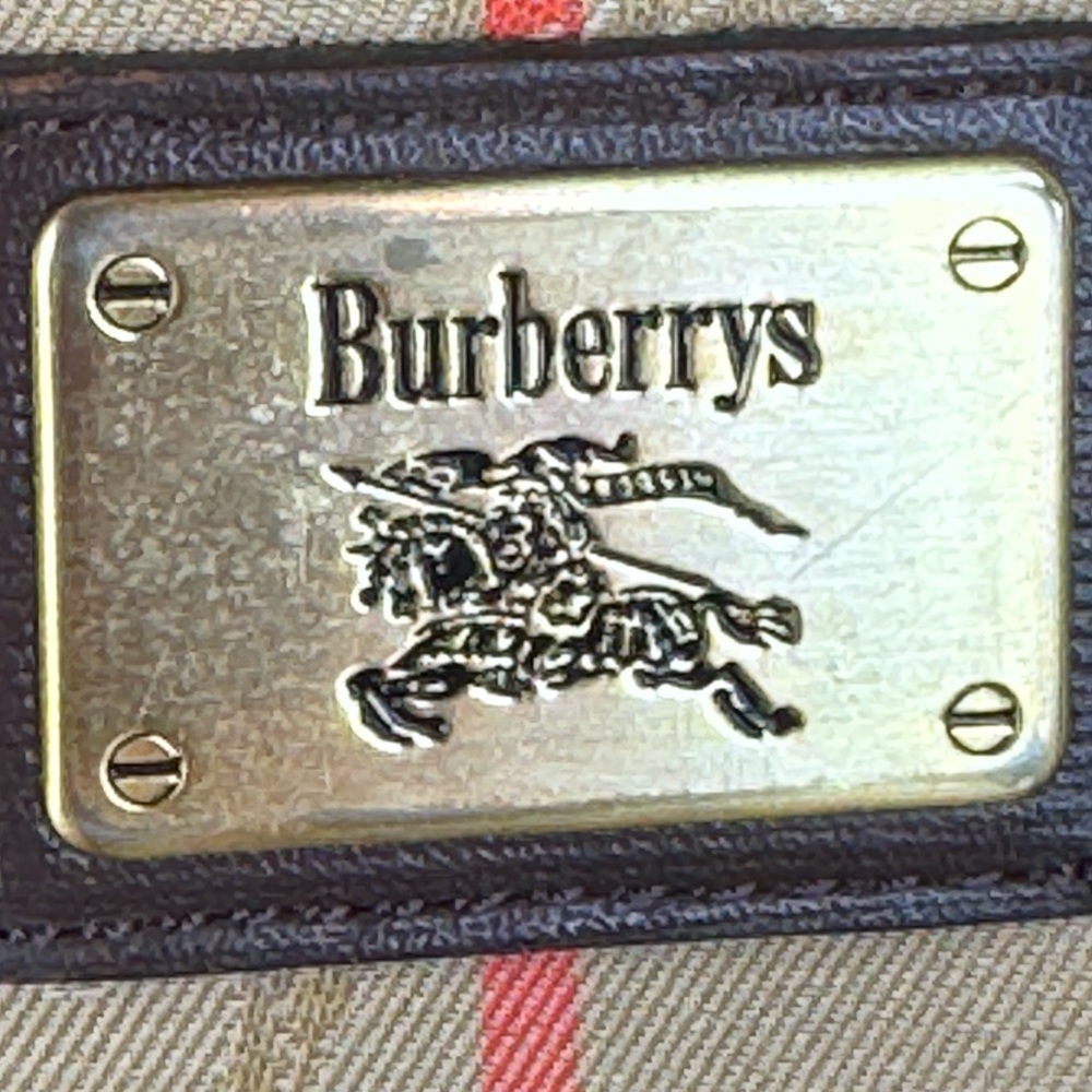 Burberry's Vintage Autre Marque Nova Check Large Tote Bag with COA - Picture 2 of 16